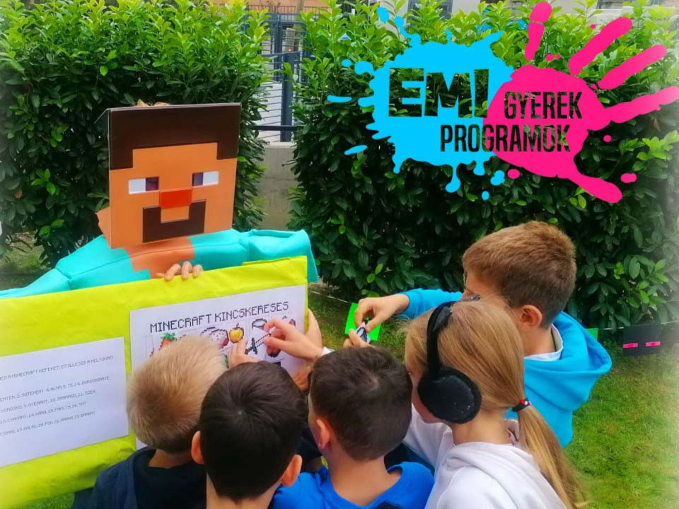 Minecraft szülinapi zsúr